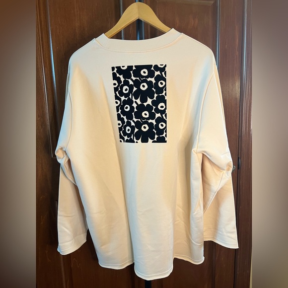 Marimekko Sweater Hiirenvirna Kaksoset Tiger Off White Brown Gray Size M - Picture 5 of 15